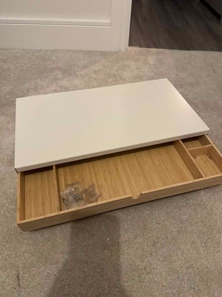 Photo of free Monitor stand with drawer (SL9 8EL) #2