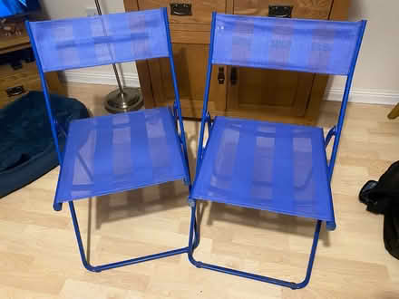 Photo of free Two garden chairs (Oakwood derby) #1