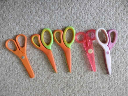 Photo of free Five pairs of kids scissors (Addiscombe CR0) #1