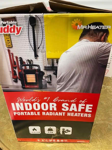 Photo of free Indoor safe portable radiant heater with Gas Cartridges (Richmond TW9) #2