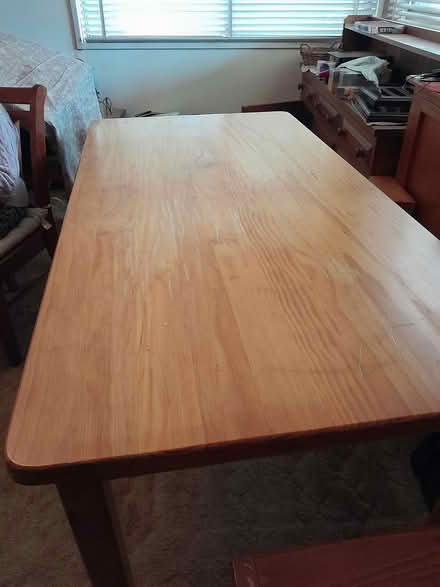 Photo of free Large, solid pine tables. 3 tables (Blacktown,) #1