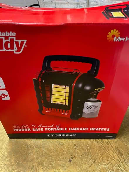 Photo of free Indoor safe portable radiant heater with Gas Cartridges (Richmond TW9) #1