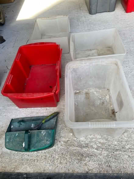 Photo of free Storage containers , small damage (St Just TR19) #1