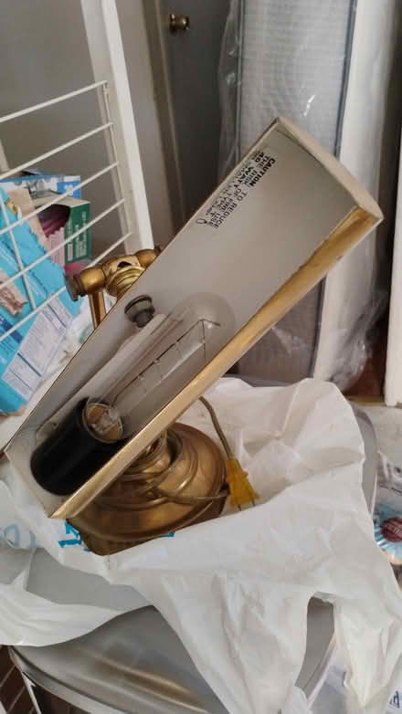 Photo of free Brass lamp (Hawthorne) #2