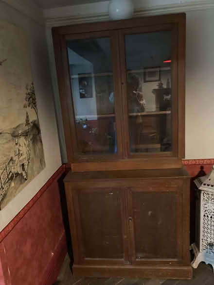 Photo of free Cupboard with glazed top (Bromham Road MK40) #1