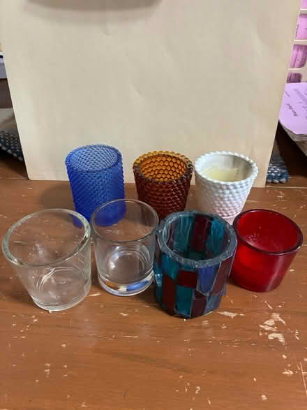 Photo of free Assortment of votive candle holders (Los Altos) #1