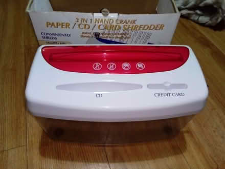 Photo of free Shredder (Taverham NR8) #2