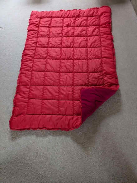 Photo of free two red eiderdowns (West Adderbury OX17) #1