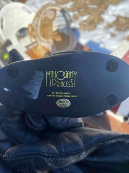 Photo of free 2 Mahogany Princess Figurines (Upper Ft Washington) #2