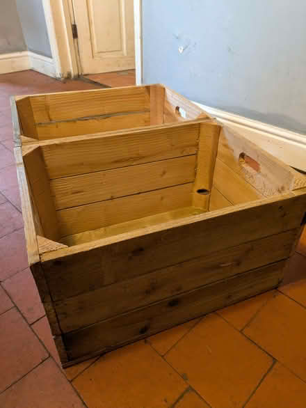 Photo of free 4 Wooden Crates (CH7, Treuddyn) (Treuddyn CH7) #2