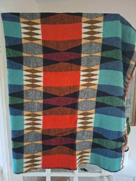 Photo of free Vintage blanket (Forestgreen) #1