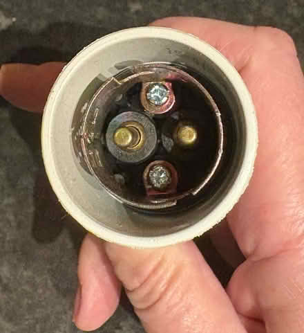 Photo of free White ceiling light fitting (Tolworth KT6) #2