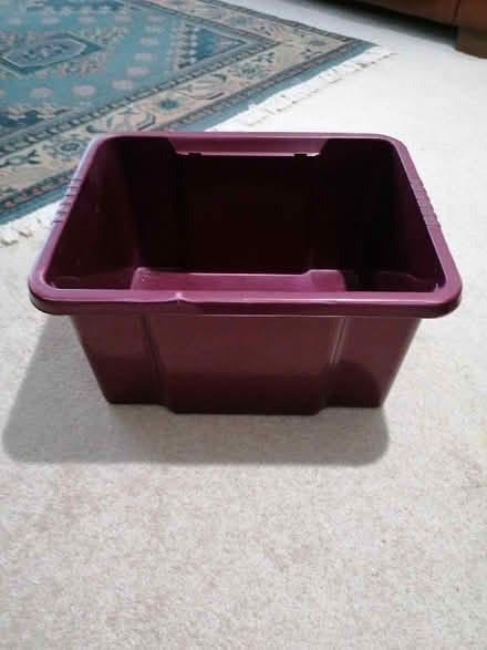 Photo of free Plastic storage tub (Langney BN23) #1