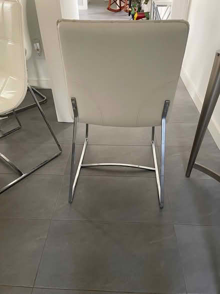 Photo of free Contemporary dining chairs (8) (East Richardson.) #1