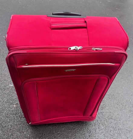 Photo of free Large fabric samsonite suitcase (Bathford) #1