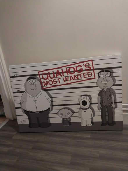 Photo of free Family guy , canvas , 3ft x 2ft (Leicester) #1