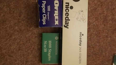 Photo of free Paperclips & staplers (Maybury Hill GU22) #1