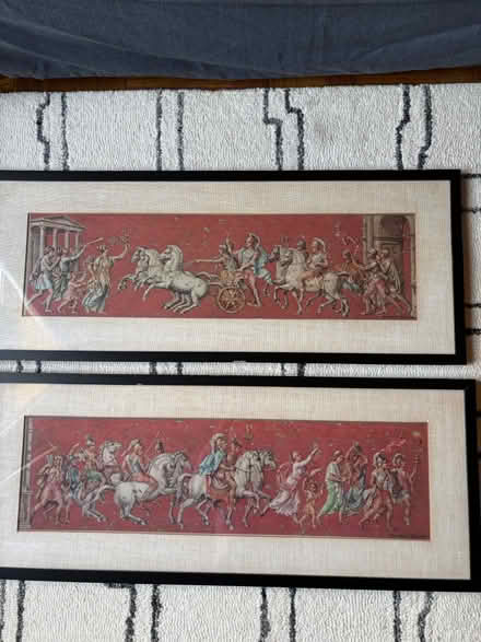 Photo of free 2 Vintage Artwork Pieces (Rego Park) #1