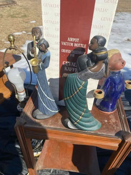 Photo of free 2 Mahogany Princess Figurines (Upper Ft Washington) #1