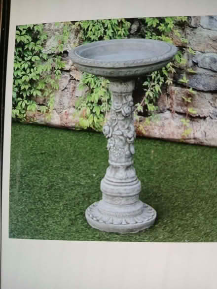 Photo of Stone bird bath (Bare LA4) #1