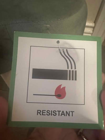 Photo of free Small green footstool (Upper Wolvercote OX2) #3