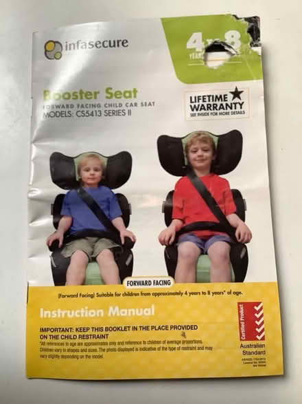 Photo of free Child car seat (Hoppers Crossing) #1