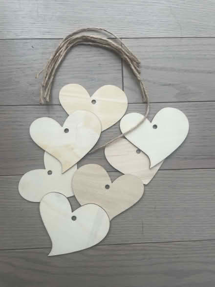 Photo of free DIY wood heart ornaments (Kennedy/16th in Markham) #1