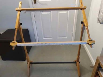 Photo of free Floor standing embroidery/ tapestry frame (St Nicholas SG1) #1