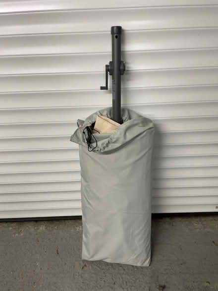 Photo of free Narrow parasol for the balcony with stand (Richmond TW9) #1