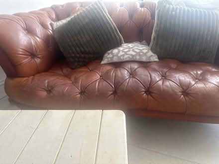 Photo of free Chesterfield sofas (Crawley RH10) #3