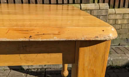 Photo of free Wooden Table (cosmetic damage) (PL4 Greenbank.) #3