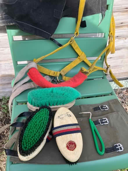 Photo of free Horse Stuff - Brushes & Headcollar Etc (Harvey Close BS22) #2