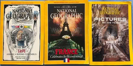 Photo of free Three National Geographic Magazines (Washington Heights) #1
