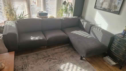 Photo of free L-shape sofa (grey colour) (Weston) #2