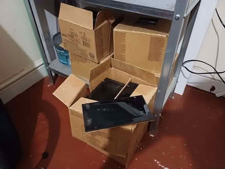 Photo of free Black subway tiles - 6 boxes (Plumpton CA11) #1