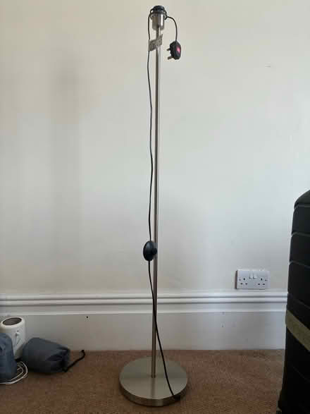 Photo of free Floor lamp silver (Kingswood) #1