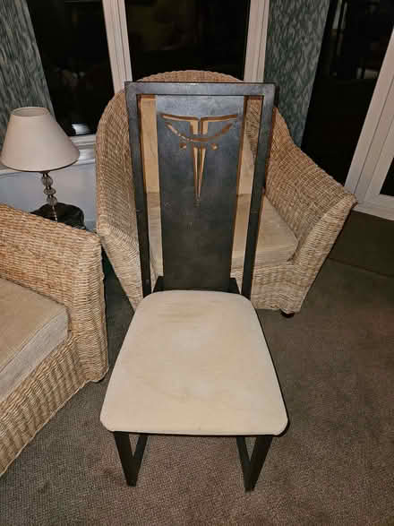 Photo of free Glass table and 4 chairs (West Worthing BN11) #3