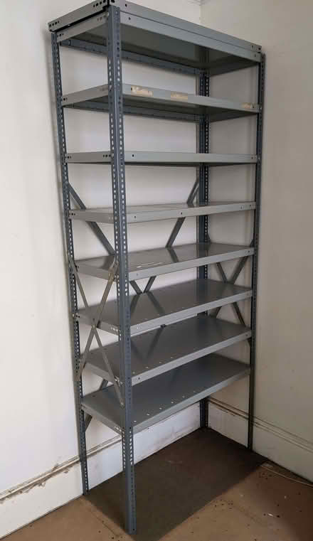 Photo of free Metal shelving units (Higham Hill E17) #1