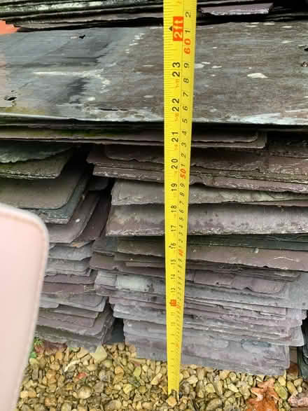 Photo of free Old slate roof tiles (Pirbright GU24) #3