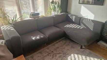 Photo of free L-shape sofa (grey colour) (Weston) #3