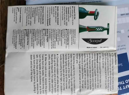 Photo of free Screwpull bottle cork remover, (Eltham SE9) #3