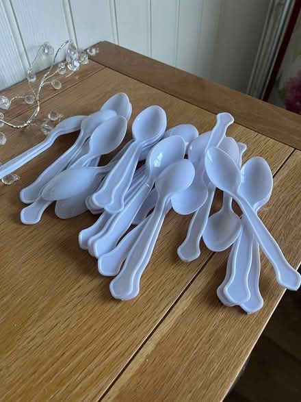 Photo of free Plastic teaspoons (Binley, Coventry) #1