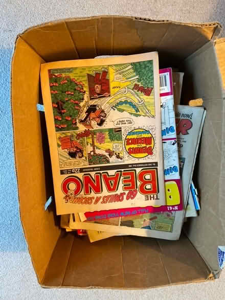 Photo of free Big box of 1980s comics (Amersham Common HP7) #1