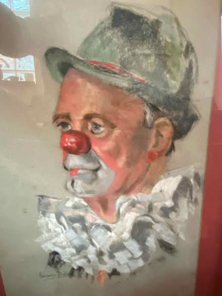 Photo of free Framed Clown Portrait (Uckfield, Ringles Cross TN22) #1