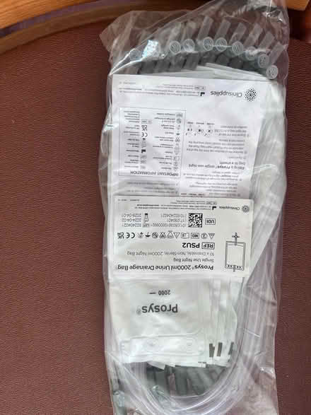 Photo of free Catheter bags. (Monkwick CO2) #4