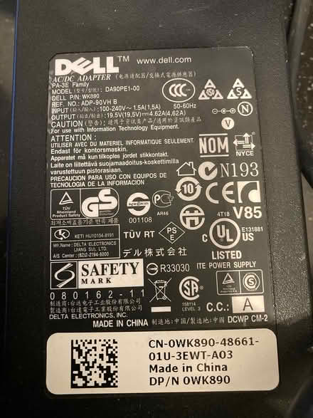 Photo of free Dell charging lead #2 (Mountnessing CM15) #2