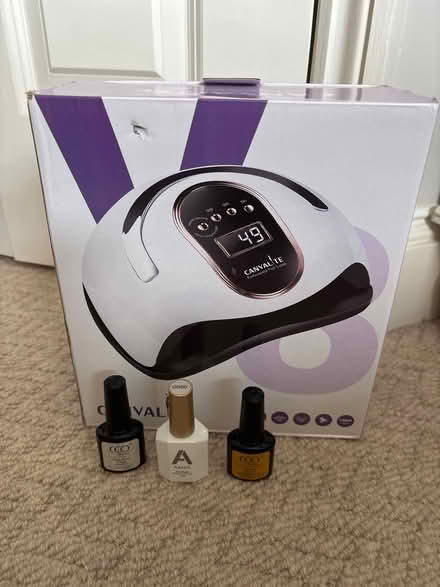Photo of free Nail lamp and polish - new (Chiswick, W4) #1