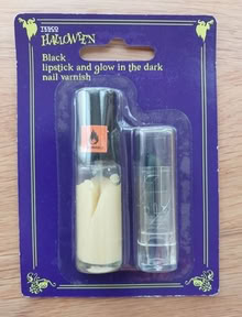 Photo of free Black lipstick and glow in the dark nail varnish (Brixton SW2) #1