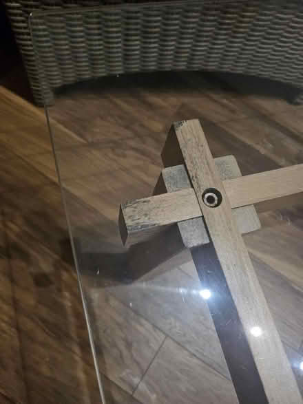 Photo of free Ikea glass top coffee table (Cullercoats NE30) #3