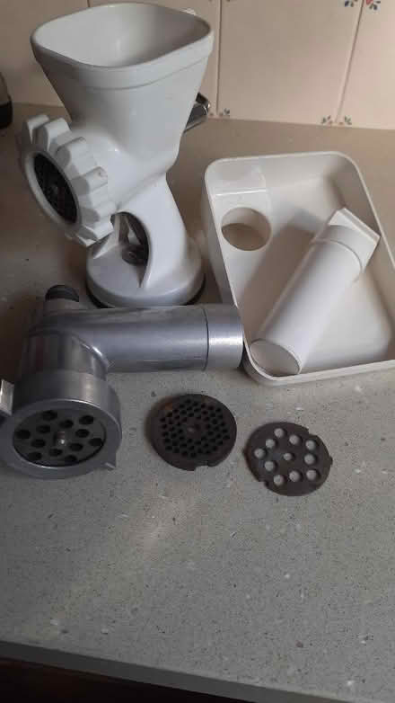 Photo of free Manual meat mincer, little used (Maybury Hill GU22) #1